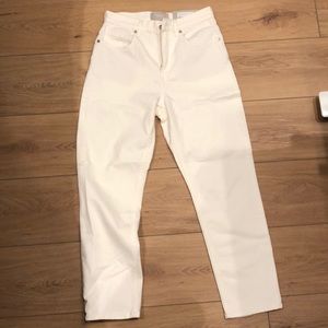 Everlane Cheeky Ankle Crop 27 High rise in Bone